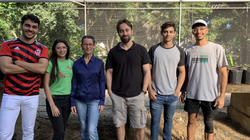 José Roberto, Lussarina Oliveira, Arlete Soares, Cleiton Eller,  Diogo Oliveira e Ryan Cordeiro fazem parte da equipe que desenvolve a pesquisa