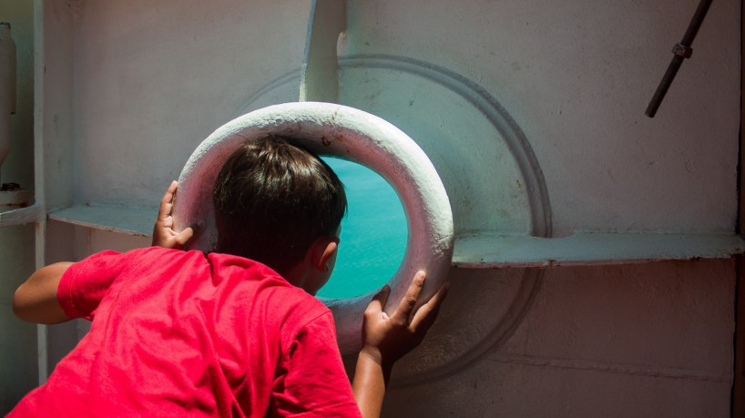 O Navio Veleiro Cisne Branco da Marinha foi aberto para visitação pública no Porto de Fortaleza. 