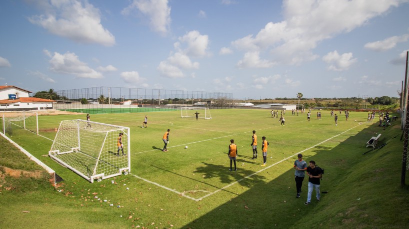 FORTALEZA, CEARÁ, BRASIL, 23-08-2023: Cidade vozão e entrevista com Tiago Alves, ex-jogador do Ceará Sporting Club. (Foto: Fernanda Barros/ O Povo)