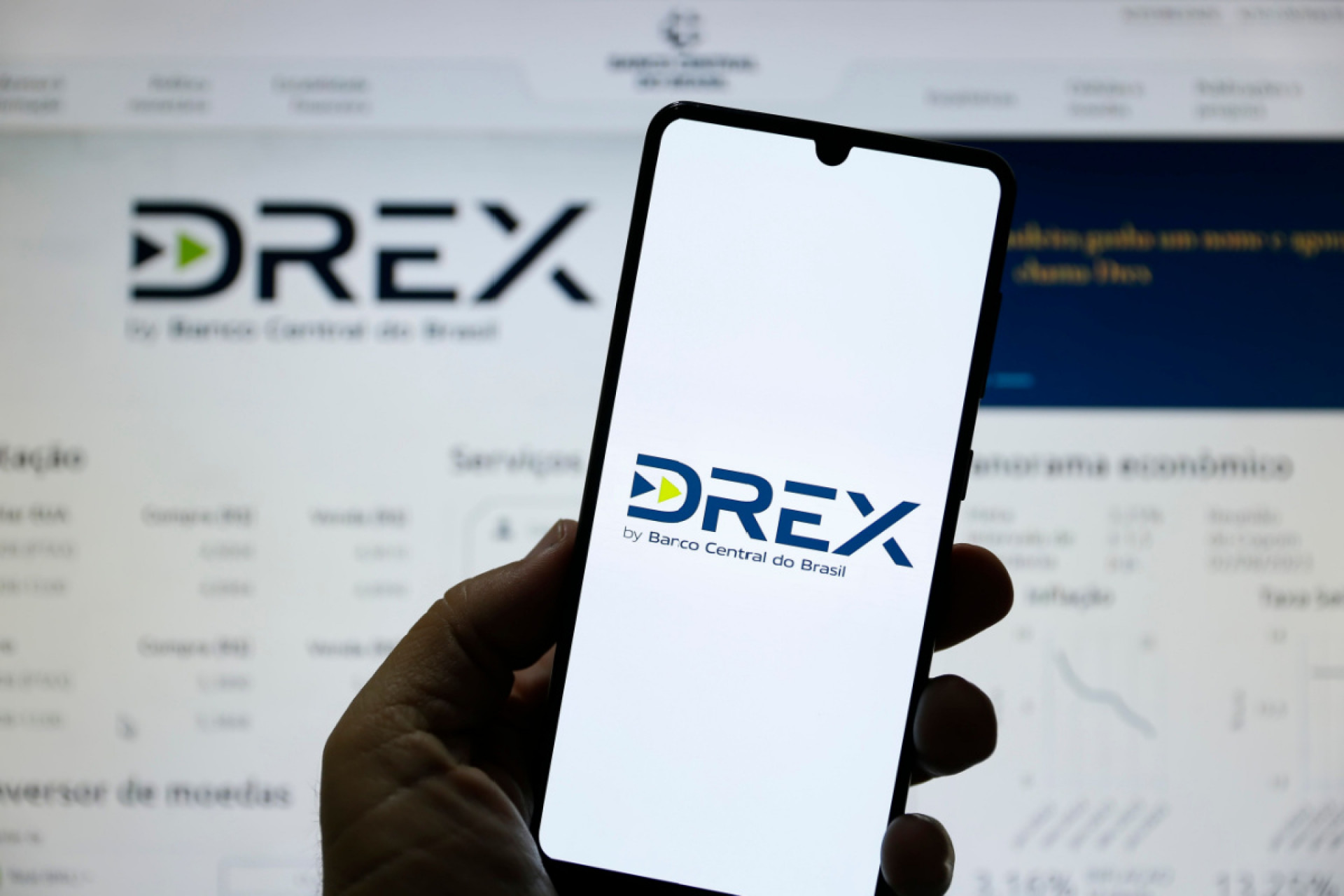 Drex possuirá o mesmo valor da moeda física Real, diferentemente do que ocorre com criptoativos. (Foto: Sidney de Almeida | Shutterstock))