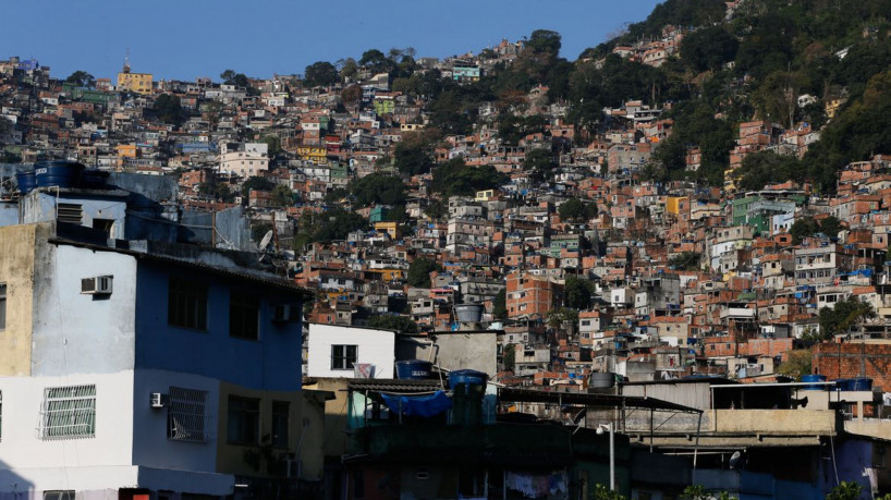 Rio de Janeiro - Comunidade da Rocinha, na zona sul do Rio de Janeiro, após confrontos de grupos de traficantes rivais pelo controle de pontos de venda de drogas. (Foto: Fernando Frazão/Agência Brasil).