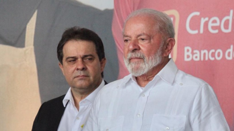 Evandro e Lula no BNB