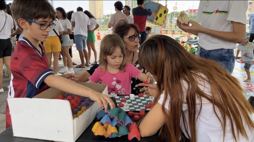 ￼PÚBLICO de todas as idades participou das atividades