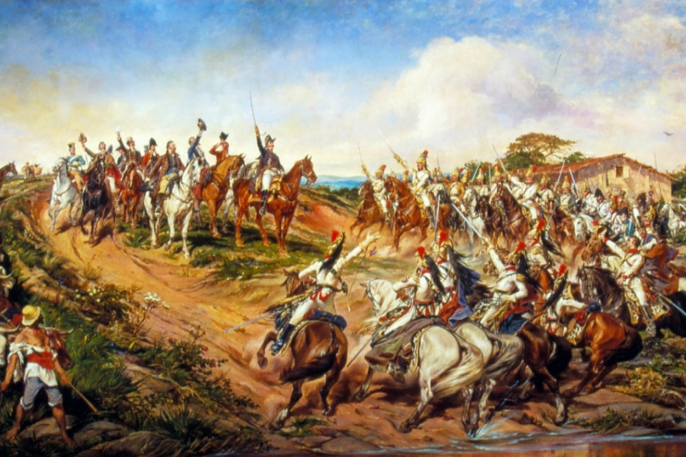 Independência ou morte, quadro de Pedro Américo(Foto: Museu do Ipiranga/São Paulo)