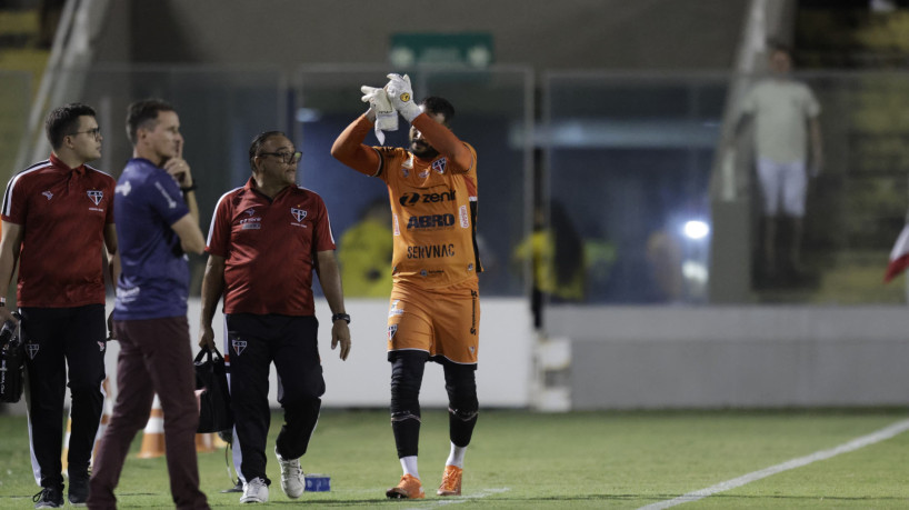 Partida entre Ferroviário e Caxias, pela semifinal da Série D 2023