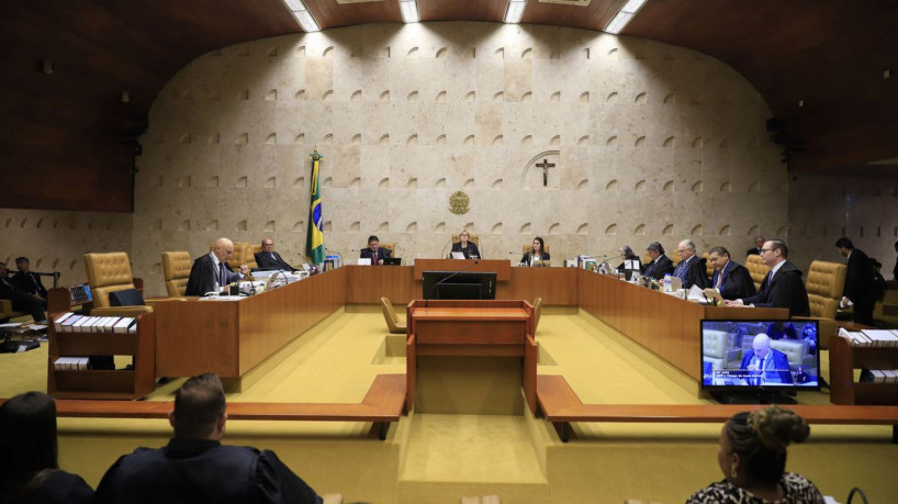 ￼Sessão plenária do Supremo Tribunal Federal (STF)