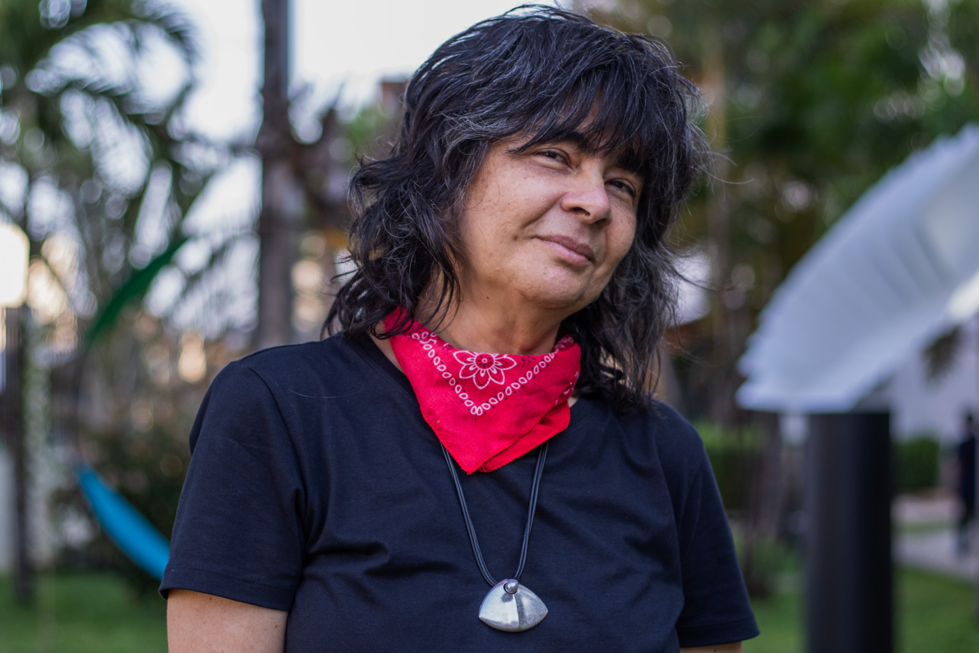 Cantora, compositora e jornalista Mona Gadelha, coordenadora do Laboratório de Música do Porto Iracema das Artes (Foto: FERNANDA BARROS)