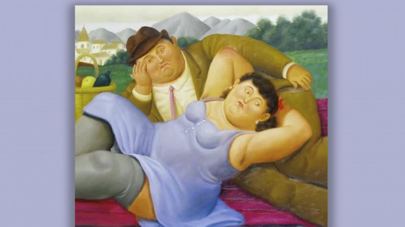 Quadro pintado pelo artista Fernando Botero. Foto: Fernando Botero