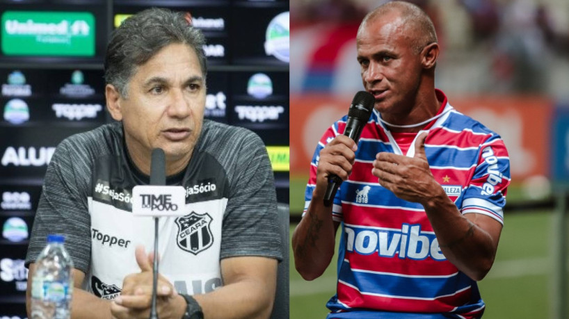 Sérgio Alves e Rinaldo, ídolos do Ceará e Fortaleza