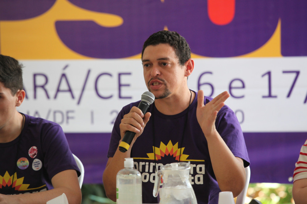 Alexandre Uchoa, presidente do Psol Ceará(Foto: FÁBIO LIMA)