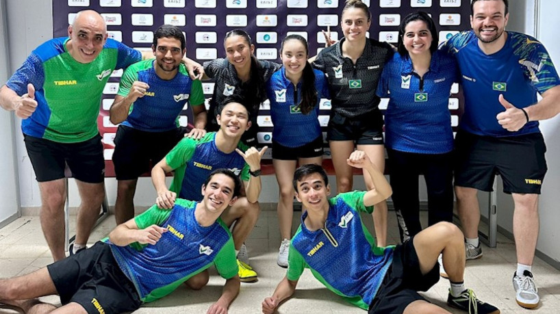 Equipe brasileira de tênis de mesa