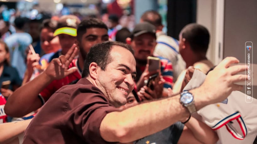 Fortaleza embarcou rumo a São Paulo neste domingo, 24