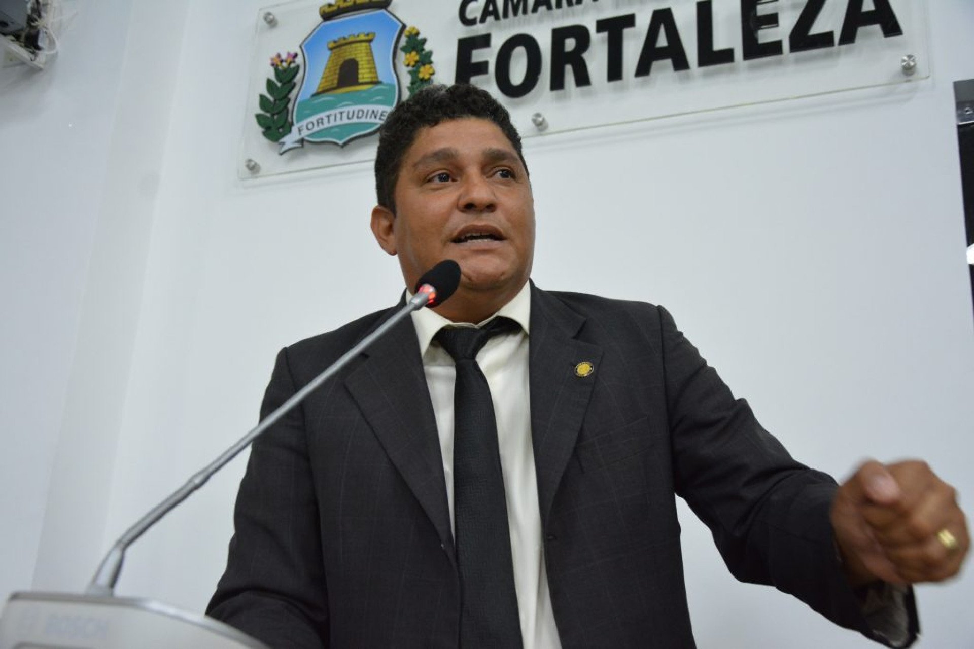 John Monteiro, vereador de Fortaleza (Foto: Érika Fonseca/CMFor/divulgação)