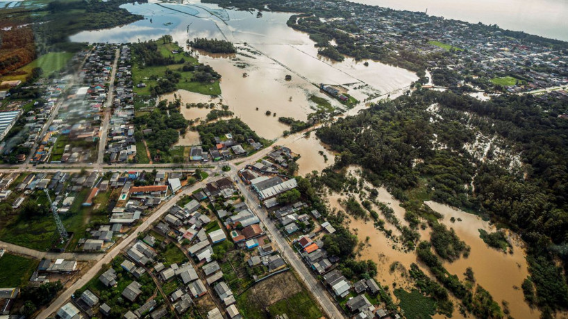 Porto Alegre (DF) 28/09/2023 – Lago Guaíba sobe mais de 3 metros e transborda em Porto Alegre, cidade teve o inverno mais chuvoso dos últimos 62 anos.
Foto: Mauricio Tonetto / Secom