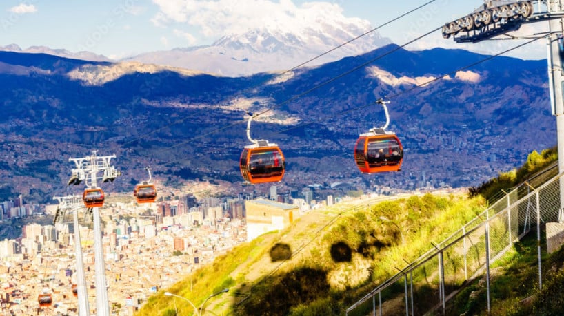 Teleféricos ligam pontos estratégicos da cidade