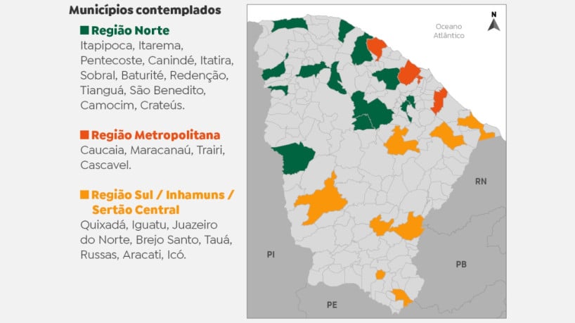 Patrulha Rural da PMCE chegará inicialmente a 24 municípios cearenses