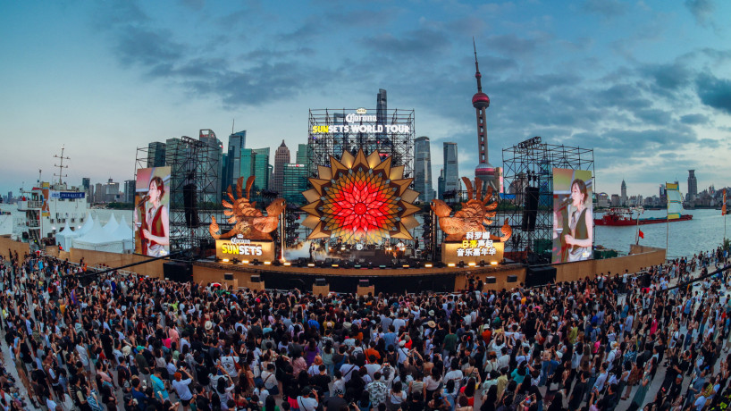 Corona Sunsets World Tour na China