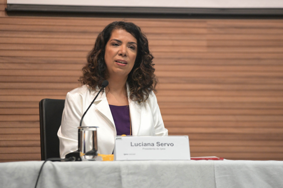 Luciana disse que pretende reforçar os quadros de representatividade dentro do instituto(Foto: Helio Montferre/Ipea)