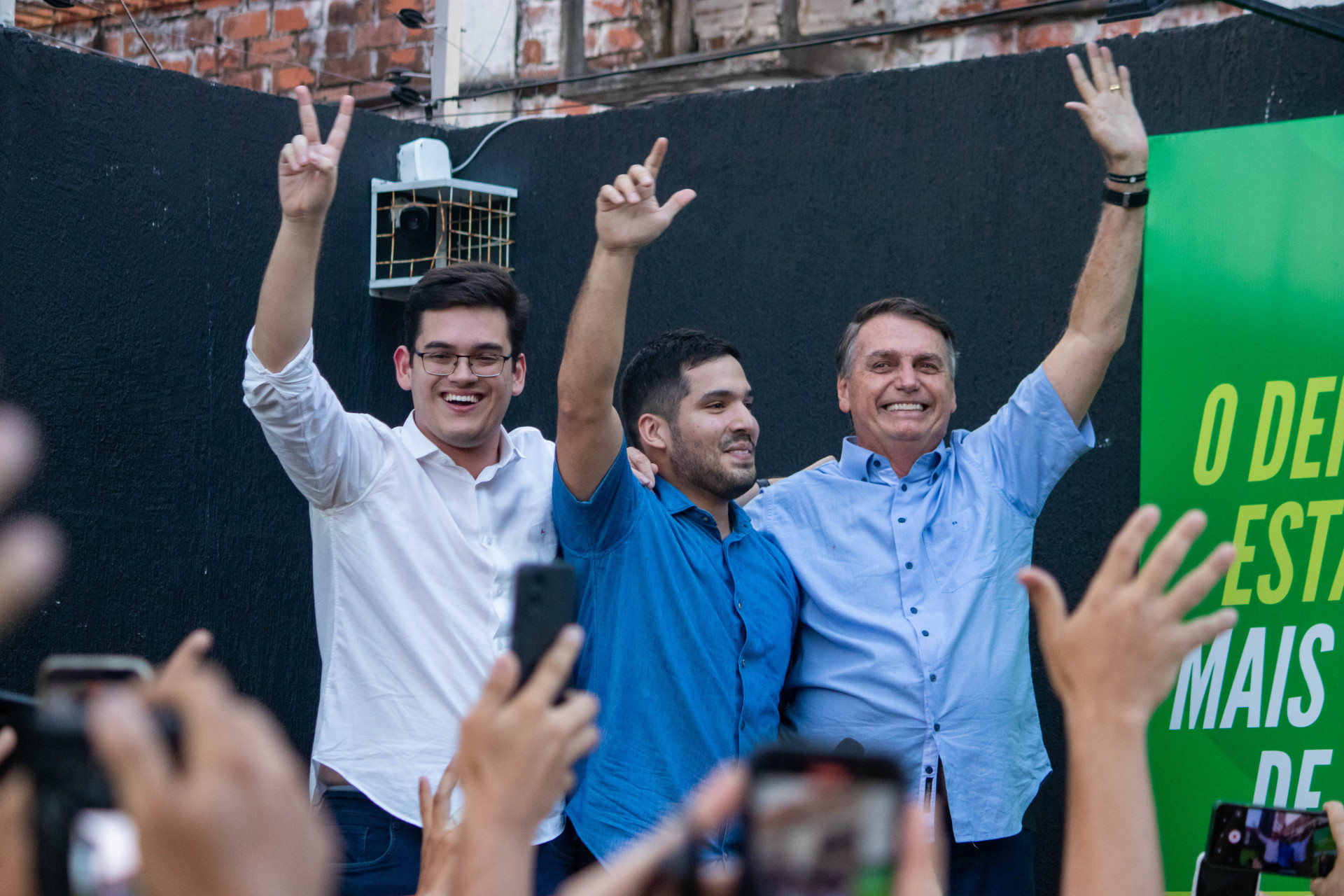 ￼ACORDO definiu Carmelo presidente do PL-CE e André pré-candidato a prefeito (Foto: Samuel Setubal)