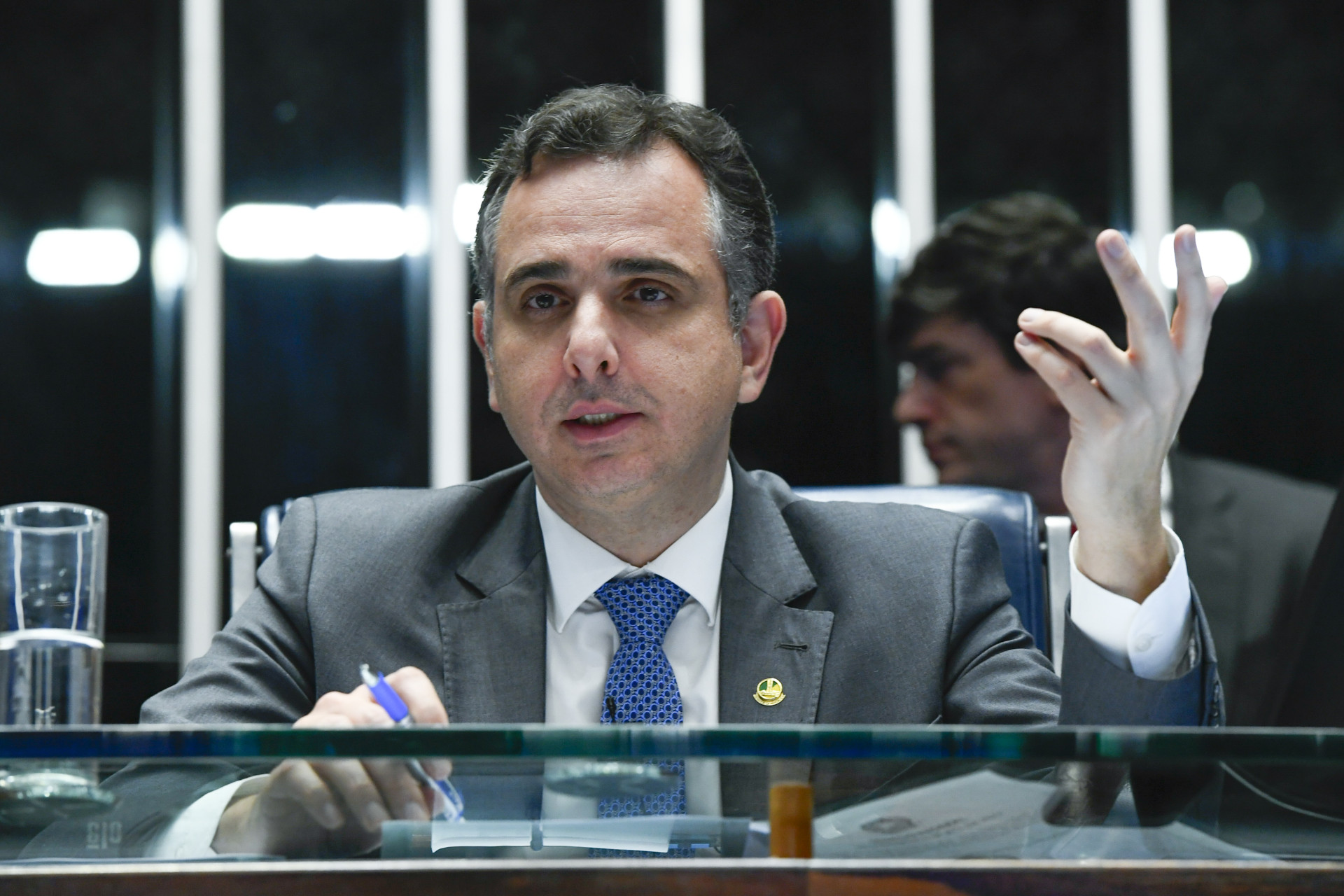 Rodrigo Pacheco, presidente do Senado (Foto: Roque de Sá/Agência Senado)