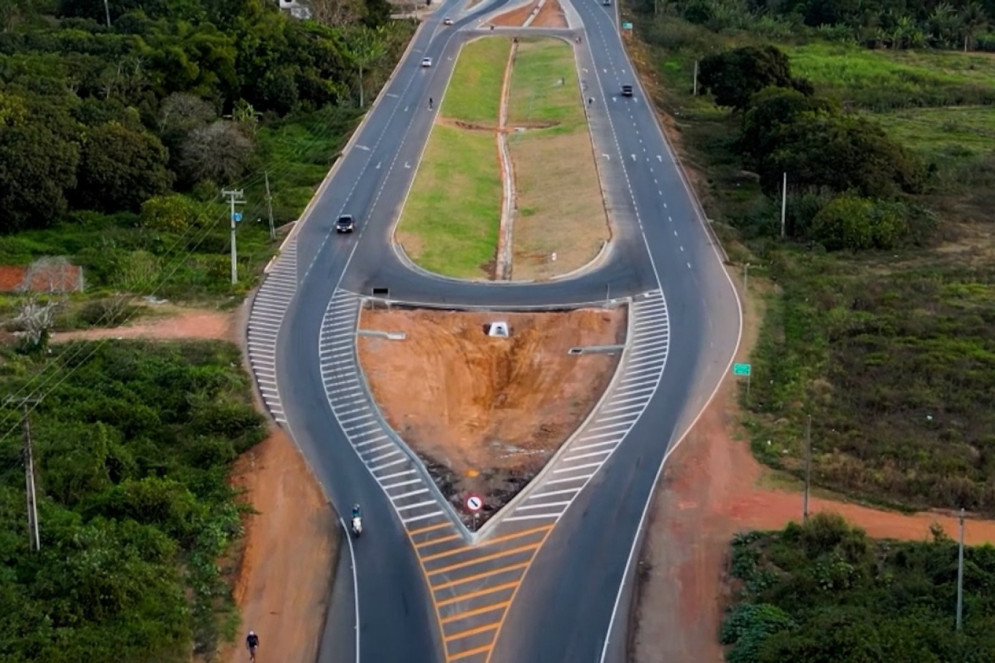 Foi entregue em 2023 a duplicação da BR-222, em Tianguá, após 14 anos do início do projeto, tocado pelo Dnit(Foto: Vosmar Rosa - Ascom MT e Ascom DNIT )