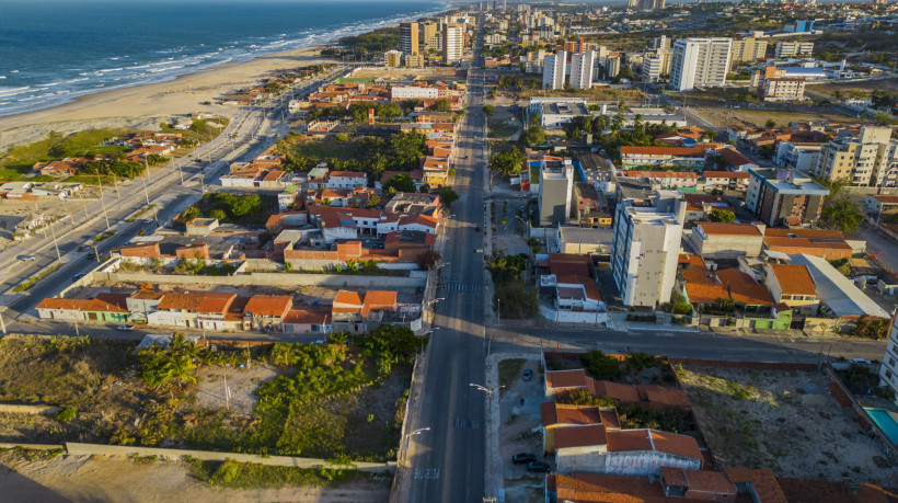 ￼Local em que a Cagece pretende construir uma usina tem cabos de fibra óptica no entorno