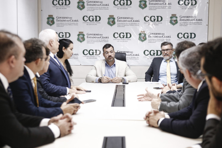 Reunião com Rodrigo Bona na Controladoria Geral de Disciplina (CGD)