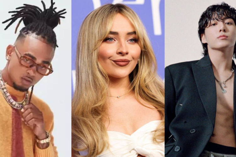 Ozuna, Sabrina Carpenter, e Jungkook são alguns dos artistas na lista do MTV EMA 2023 