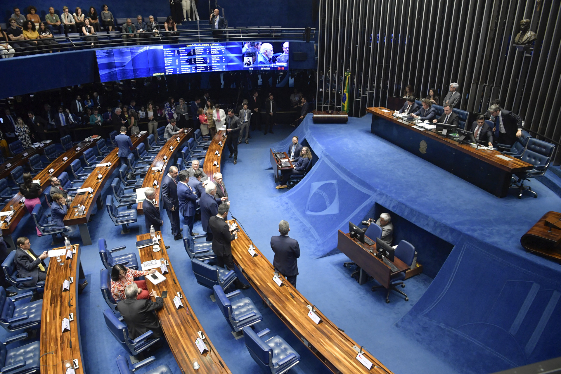 A MP da subvenção do ICMS é considerada a principal aposta de Haddad para garantir o déficit zero em 2024 (Foto: Jonas Pereira/Agência Senado)