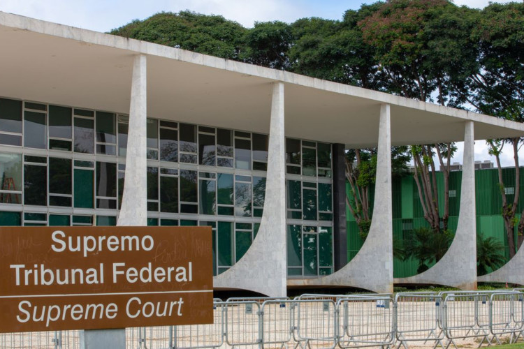 Brasília (DF) 11/04/2023 Fachada do palácio do Supremo Tribunal Federal (STF) Foto: Fabio Rodrigues-Pozzebom/ Agência Brasil