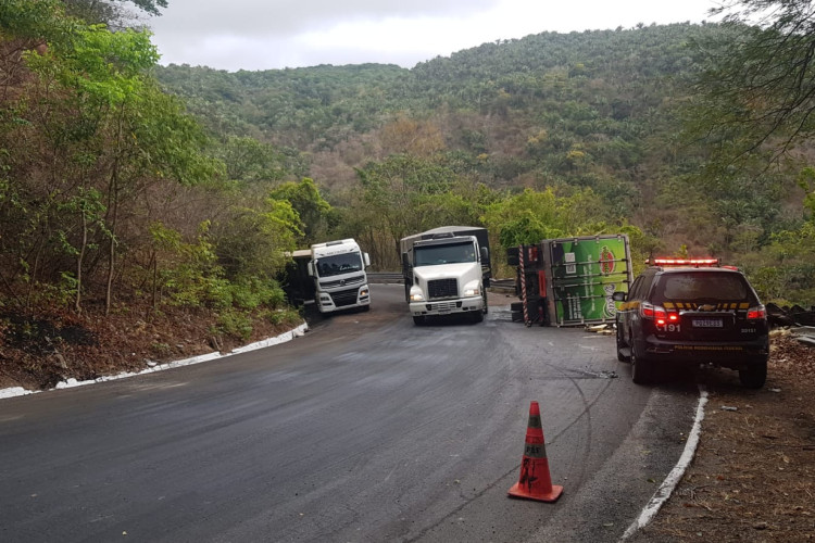 Duas ocorrências no km 303 da BR 222, me Tianguá, neste sábado, 28