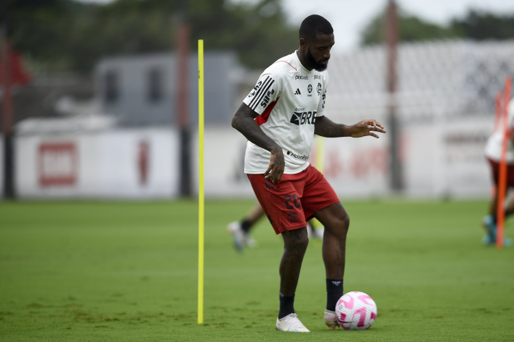 Gerson atua como volante no Flamengo