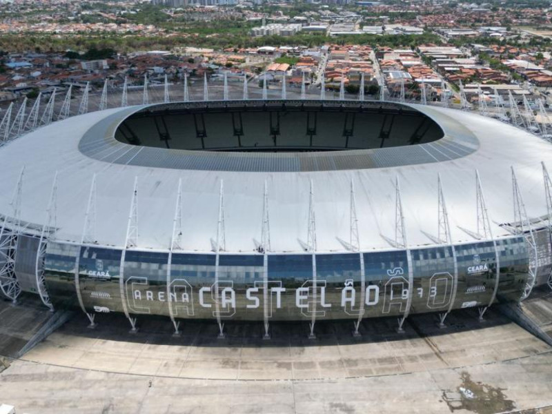 Veja a evolução do Estádio Castelão através dos seus 39 anos