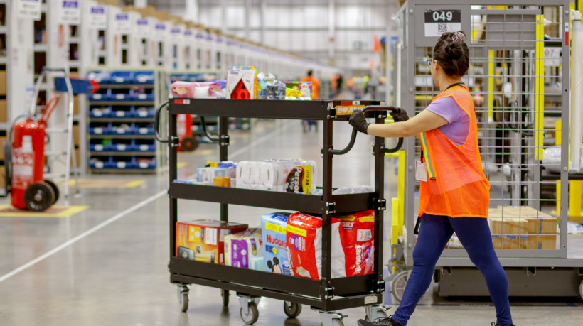 Centro de distribuição da Amazon no Ceará