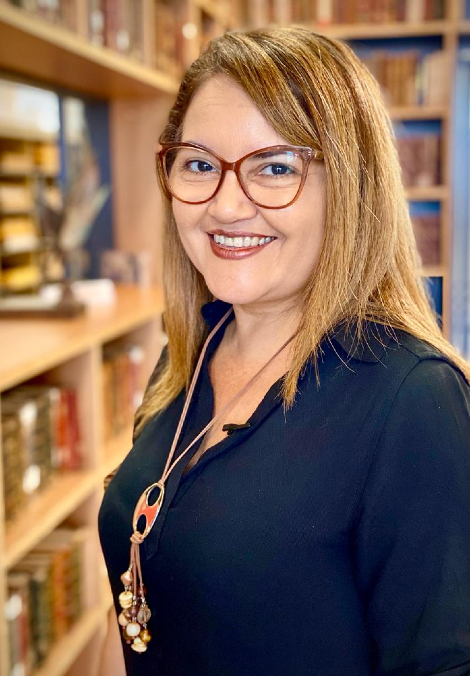 Maura Isidório, analista de gestão cultural e Orientadora da Célula do Livro, Leitura e Literatura da Coordenadoria de Formação, Livro e Leitura da Secretaria de Cultura do Estado.
 (Foto: Tibico Brasil/Divulgação)