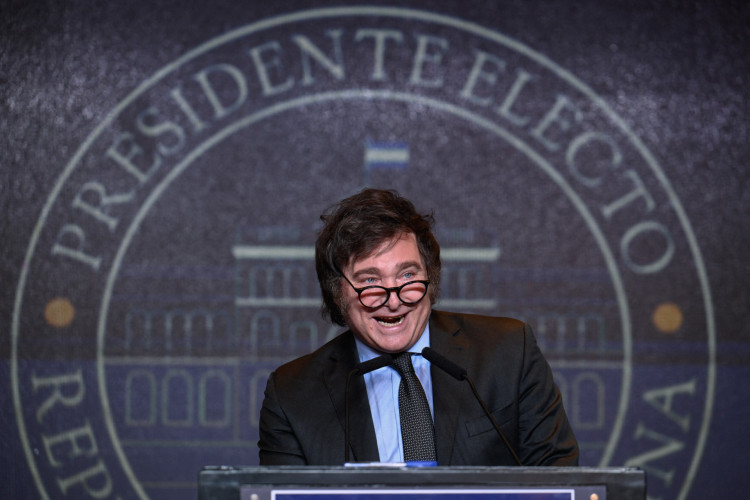 JAVIER Milei, presidente eleito da Argentina