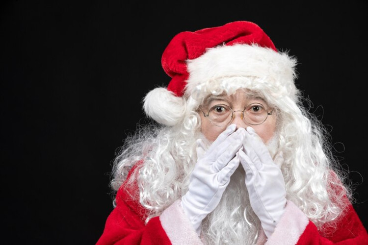 Na mesma época, o Papai Noel também passou por uma 