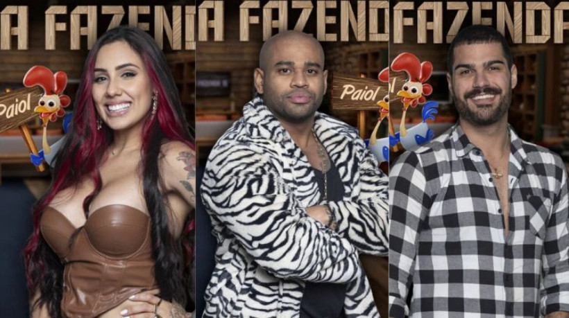 A Fazenda 15: Alicia, Black e Shayan disputarão a Prova do Fazendeiro.