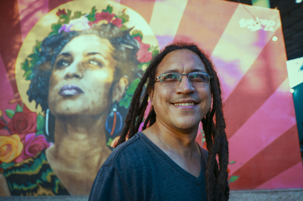 Marcos Levi Nunes, coordenador do Centro Cultural Bom Jardim(Foto: FCO FONTENELE)