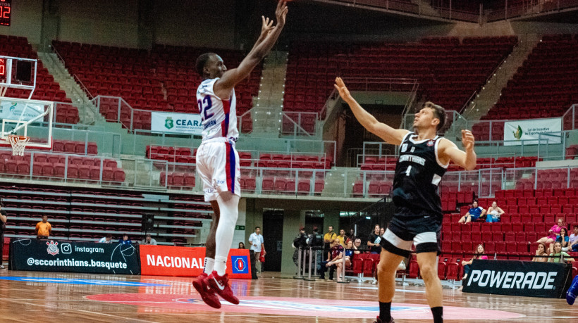 Fortaleza BC venceu o Corinthians em seu jogo mais recente no NBB