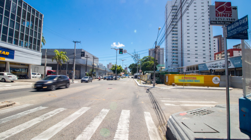 ￼Avenida Heráclito Graça vai passar por obra de drenagem 