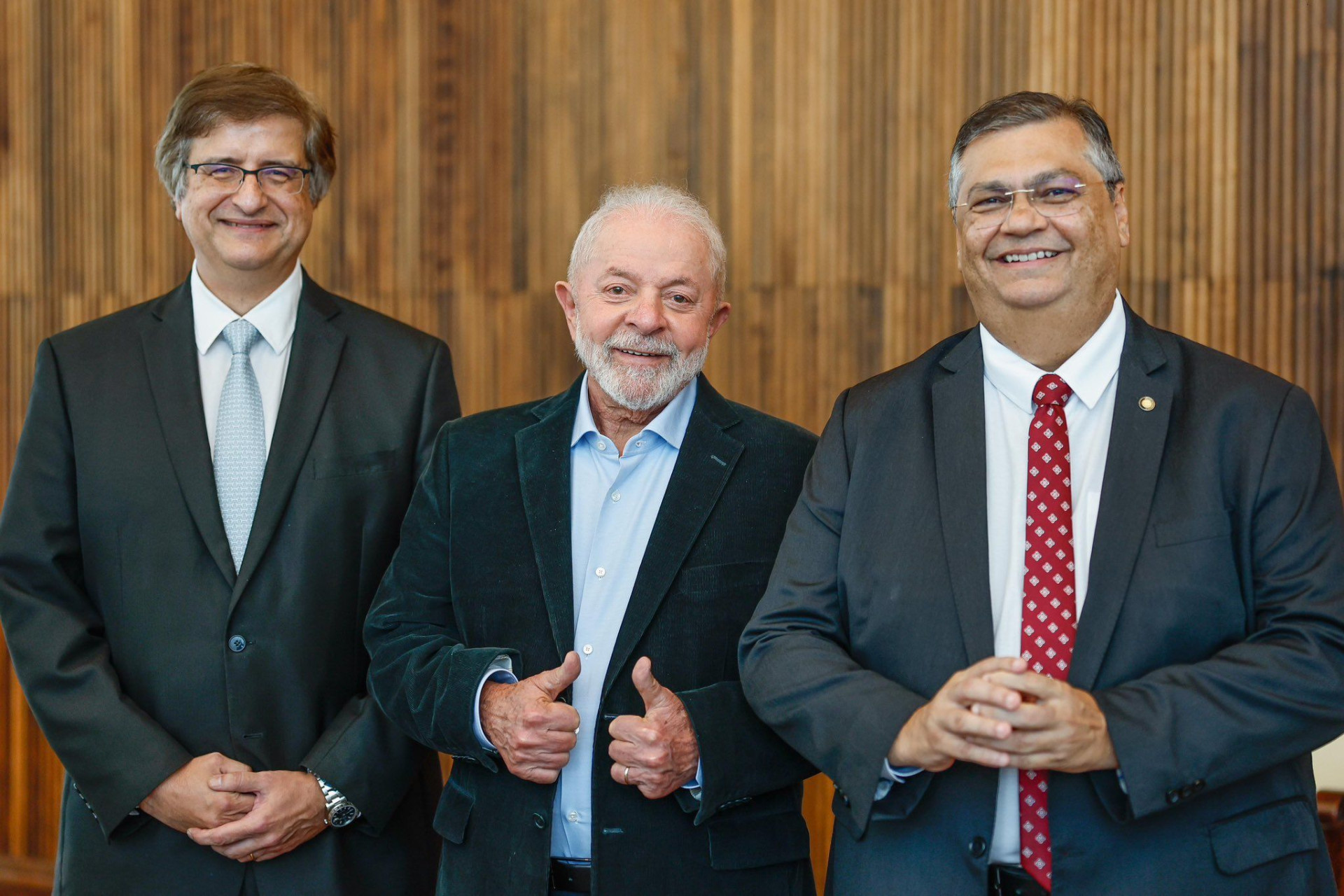 Lula confirmou indicações de Flávio Dino ao STF e Paulo Gonet à PGR
 (Foto: Ricardo Stuckert/Presidência da República)