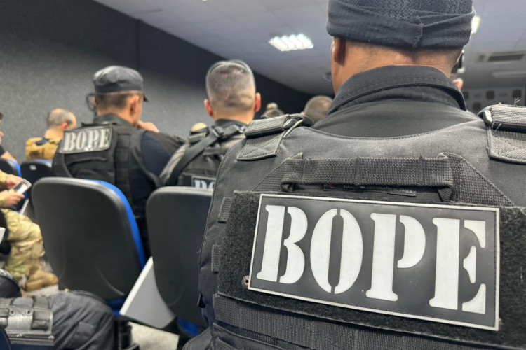 Agentes do Batalhão de Operações Policiais Especiais (Bope)