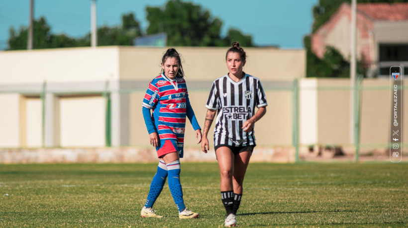 Fortaleza e Ceará vão em busca do tetracampeonato estadual feminino em Clássico-Rainha na Arena Castelão. 