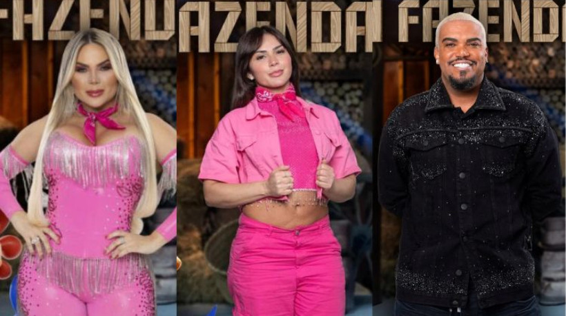 A Fazenda: Kally, Nadja e Tonzão vão realizar a Prova de Fogo nesta quarta (29/11).