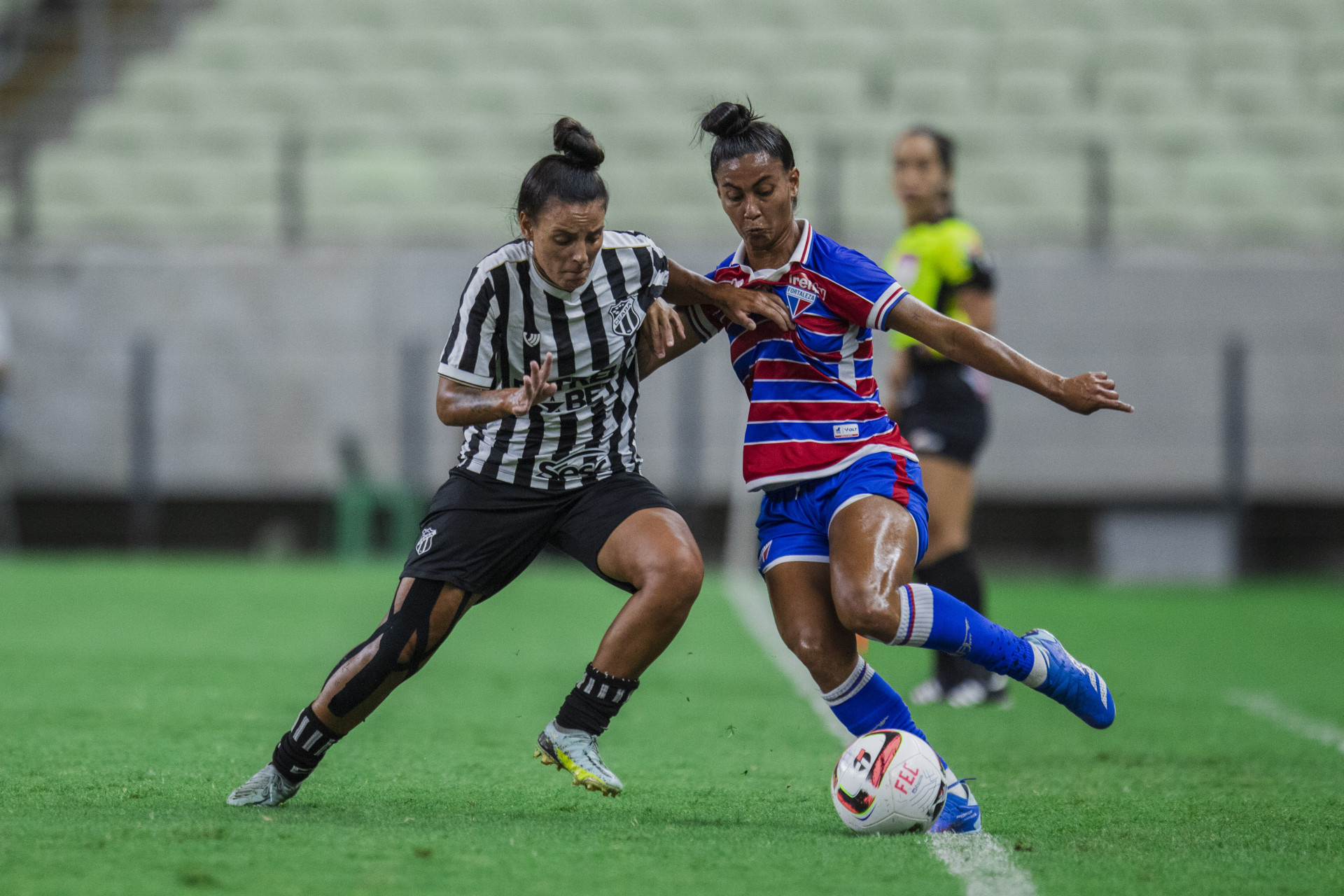 Alvinegras e tricolores fizeram a final em 2023 (Foto: FERNANDA BARROS)