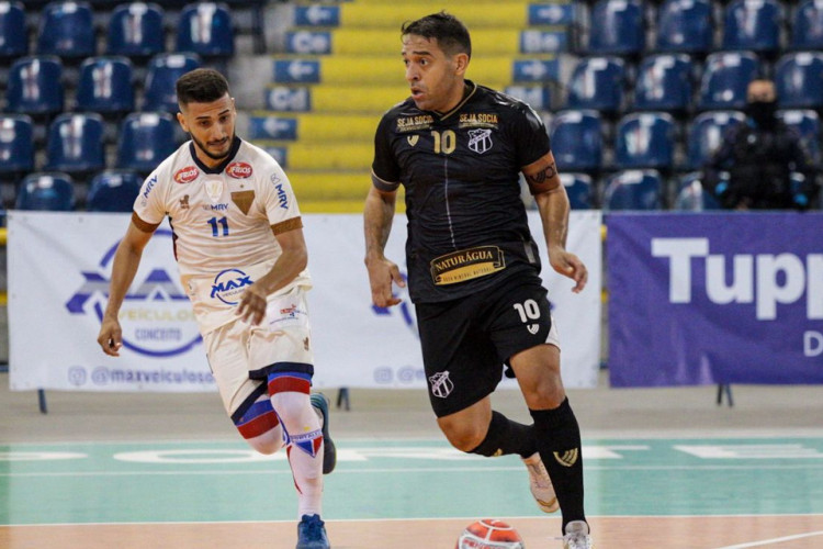 Ceará e Fortaleza duelaram em duelo por competição da Federação Cearense de Futsal (FCFS)