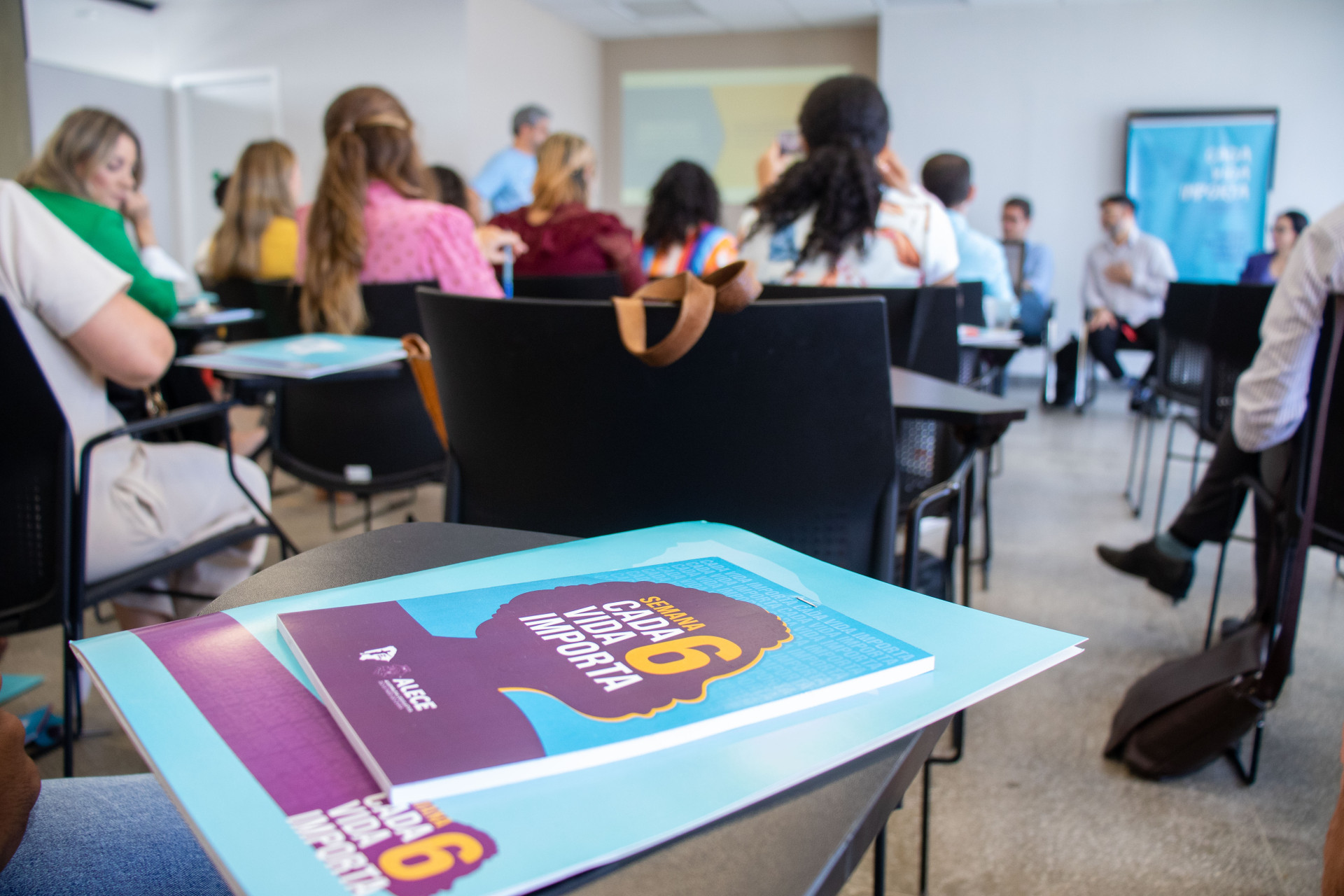 ￼ENCONTRO reuniu profissionais e gestores para discutir assistência a vítimas de violência (Foto: Samuel Setubal)