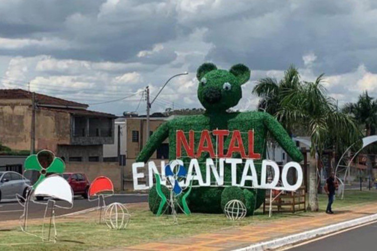 Natal Encantado de Batatais repercutiu nas redes sociais