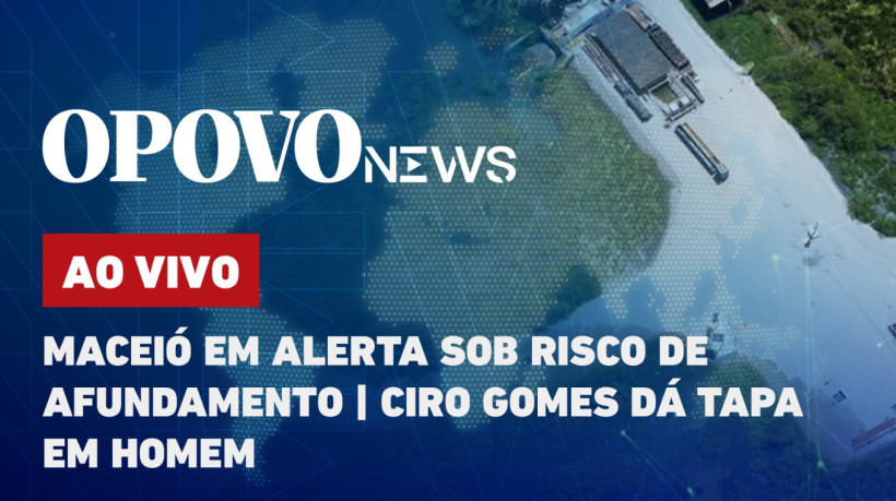 O POVO News: Afundamento da mina em Maceió caiu pela metade 